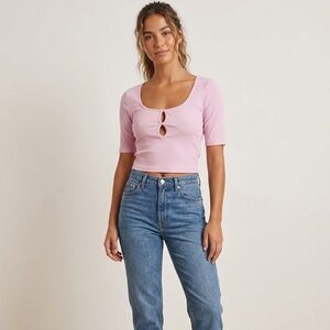 Abercrombie Pink Women's Top